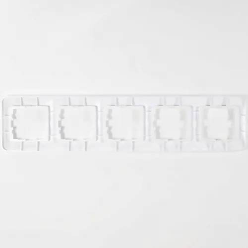 Рамка 5-м Karina Life горизонт. жемчуж./бел. перламутр LEZARD 708-3000-150 фото 3