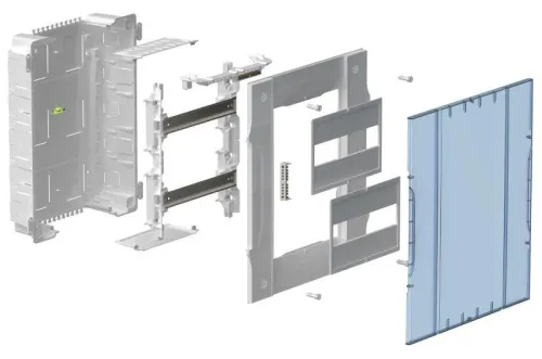 Корпус ЩРВ-П-24 Krepta 5 IP40 пластик. IEK KR5-KP12-V-24-41 фото 3