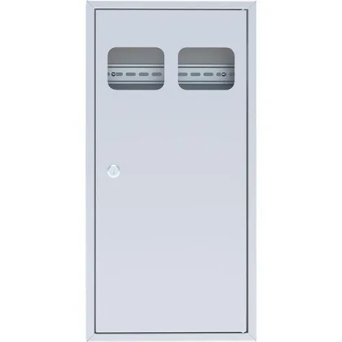 Щит ЯУР на 2 счетчика с двумя DIN-рейками (600х300х150) Basic EKF uerm-din-600-2 фото 3