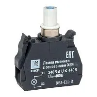 Лампа сменная с основанием XB4 син. 400В PROxima EKF XB4-ELL-B