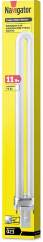 Лампа люминесцентная компакт. 94 073 NCL-PS-11-840-G23 Navigator 94073 фото 2