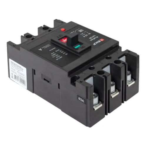 Выключатель автоматический 3п 63А 18кА LS125 ProPact EKF mccb-125-18-3-63-ls фото 12