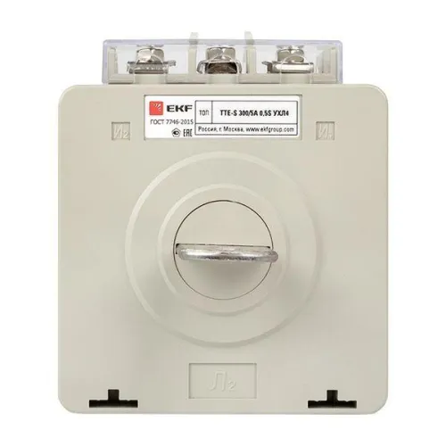 Трансформатор тока ТТЕ-А 300/5А кл. точн. 0.5S с клеммой напряжения PROxima EKF tte-S-300-0.5S фото 4