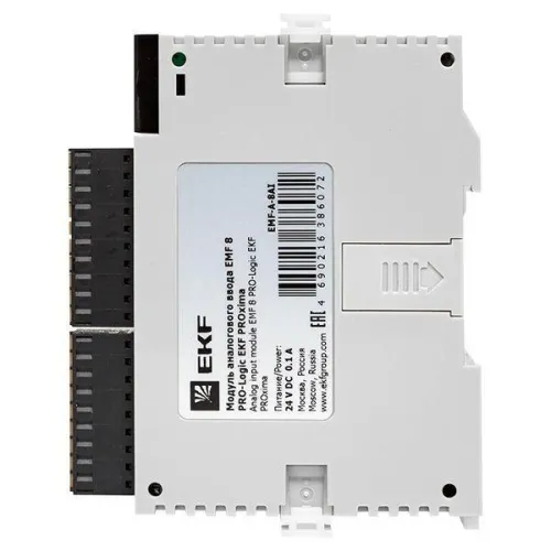 Модуль аналогового ввода EMF 8 PRO-Logic (без поверки) PROxima EKF EMF-A-8AI фото 7