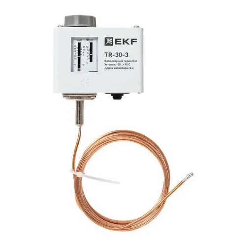 Реле температуры (термостат) капилляр 3м EKF TR-30-3 фото 3