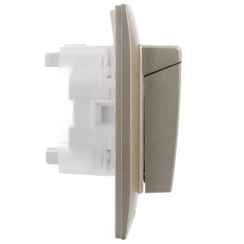 Розетка 2-м SKANDY 16А IP44 с крышкой в сборе SK-R12Sh шампань IEK SK-R26-16-44-K37-F фото 4