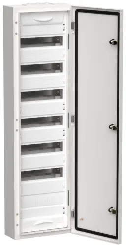 Корпус ЩРн-84 (1х84) TITAN 5 1085х310х140 IP54 одна дверь метал. бел. IEK TI5-50-N-084-54