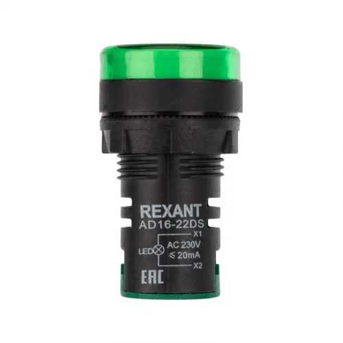 Матрица светодиодная AD22-230 В зел. Rexant 36-4741 фото 5
