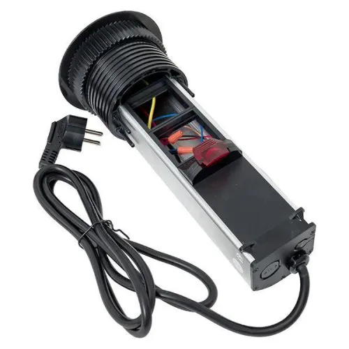 Мини-колонна встраиваемая с беспроводной зарядкой 15Вт 6 модулей C-Line EKF cl-vmkwc-6-s фото 10