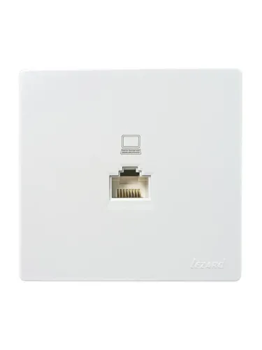 Розетка комп 1-мест. LETO бел. LEZARD 752-0200-139 фото 2