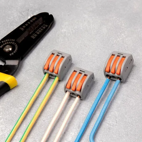 Клемма строительно-монтажная СМК 222-413 3-проводная 0.08-2.5/4кв.мм сер. (уп.50шт) Rexant 07-5253-4 фото 6