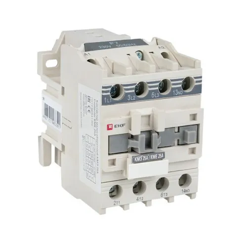 Контактор КМЭ-2 25А кат. 230В AC 1НО EKF ctr-s-25-220 фото 8