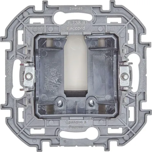 Вывод кабеля Inspiria с зажимом для крепления сл. кость IEK 673891 фото 4