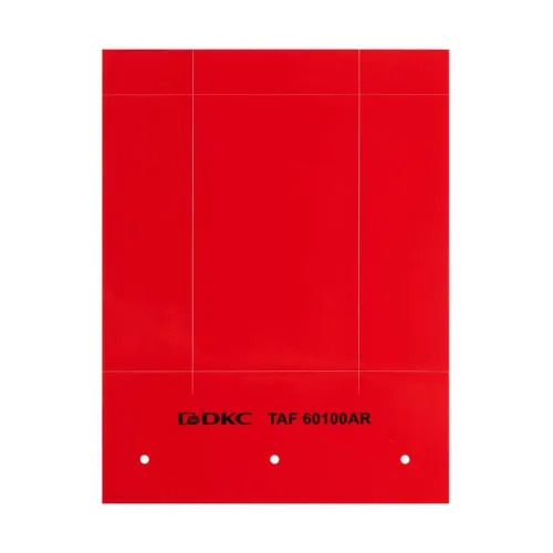 Табличка гибкая для маркировки оболочек клейкое основание винил зел. (уп.10шт) DKC TAF60100AR