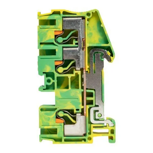 Колодка клеммная пружинная 6 Push-in 3 вывода земля EKF PIT-6-3-pe фото 6