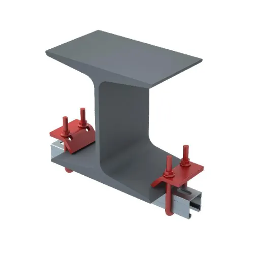 Зажим балочный усиленный М8 41 21-42 ZBU41 21-42 M8 сталь КМ LO2793 фото 2