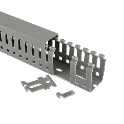 Кабель-канал перфорированный 80х60 L2000 PROxima EKF kk80-60 фото 2