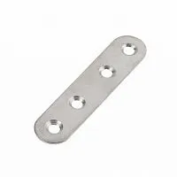 Пластина крепежная мебельная 100х17х2мм оцинк. Tech-Krep/Zitar 141949