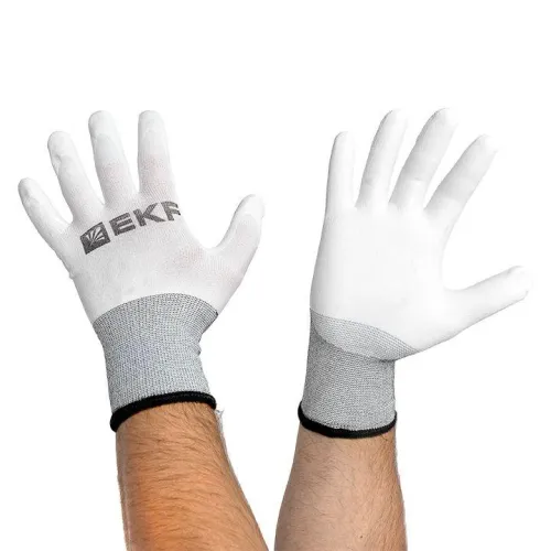 Перчатки рабочие PROFI Touch для чистовых работ (15 класс 9 размер) Expert EKF pe15pm-9-exp фото 6