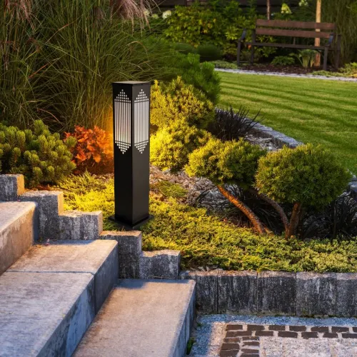 Светильник Navata 1х40Вт E27 IP44 ландшафтный Voltega VGL7223FL-01B фото 4