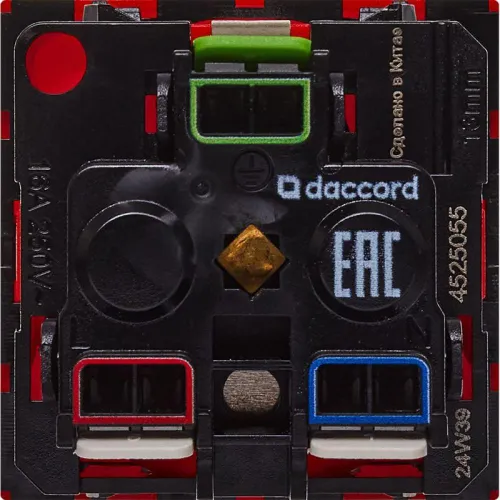 Розетка 2мод. 16А 250В 90град. с заземл. защ. шторки безвинт. зажимы красн. ИЭК Leg 4525055 фото 2