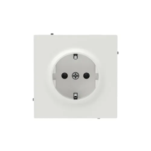 Розетка силовая KANT 2P+E без шторки бел. песок DKC 7010033