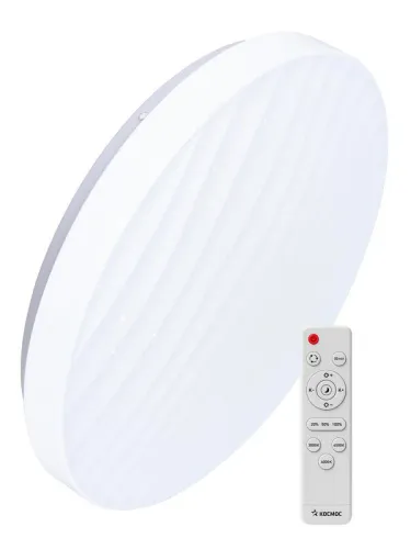 Светильник светодиодный PREMIUM MIRAGE 75Вт 230В 3000-6500К 6000лм IP40 495х105мм настенно-потолочный управляемый с пультом ДУ КОСМОС KSMira75W