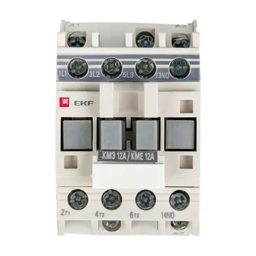 Контактор КМЭ-1 12А кат. 230В AC 1НО EKF ctr-s-12-220 фото 3