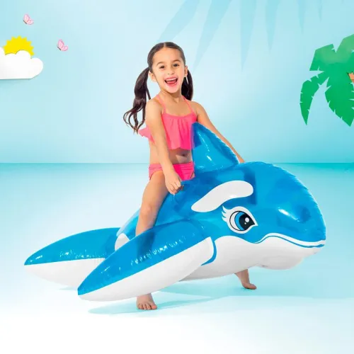 Игрушка-наездник надувная 152х114см "Касатка" до 40к (58523NP) INTEX 6941057455235 фото 3