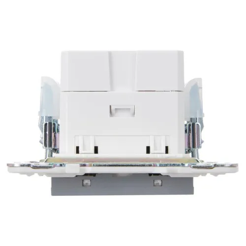 Розетка USB A+C 18Вт SKANDY SK-R13Gr сер. IEK SK-U22-018-K03 фото 3