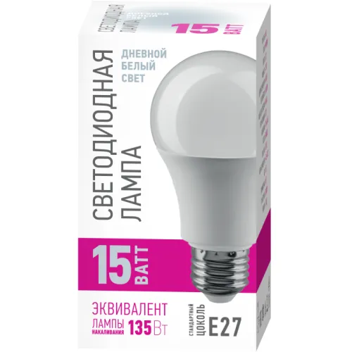 Лампа светодиодная 90 116 OLL-A60-15-230-6.5K-E27-PROMO ОНЛАЙТ 90116 фото 2