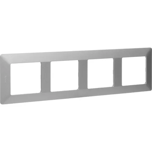 Рамка 4-м Valena Life универсальная алюм. Leg 754134 фото 4