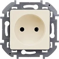 Розетка 1-м СП Inspiria 16А IP20 250В 2P механизм сл. кость Leg 673711