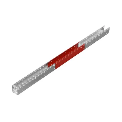 Лоток листовой перфорированный 100х100 L3000 сталь 0.7мм "БЫСТРЫЙ МОНТАЖ ПЛЮС" LPplus100-100-0.7-3000 оцинк. КМ PL0262 фото 3