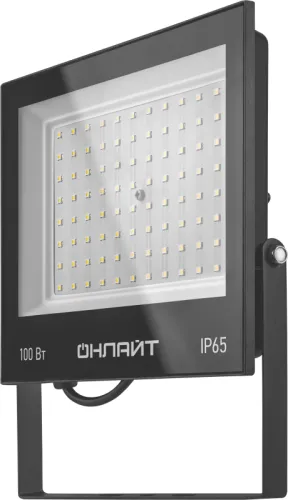 Прожектор светодиодный 61 947 OFL-100-4K-BL-IP65-LED 100Вт 4000К IP65 8000лм черн. ОНЛАЙТ 61947