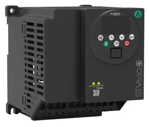 Преобразователь частоты STV630 1.5кВт 400В ЭМС С3 + LED панель оператора SE STV630U15N4 фото 4