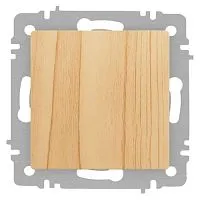 Переключатель перекрестный 1-кл. СП Accent 6-108-11 10А IP20 250В сосна Intro Б0063600