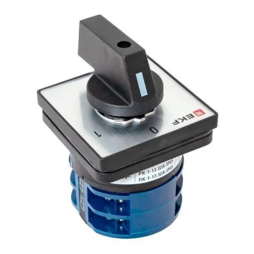 Переключатель кулачковый ПК-1-13 3п 32А "0-1" IP65 EKF pk-1-13-32-65 фото 8