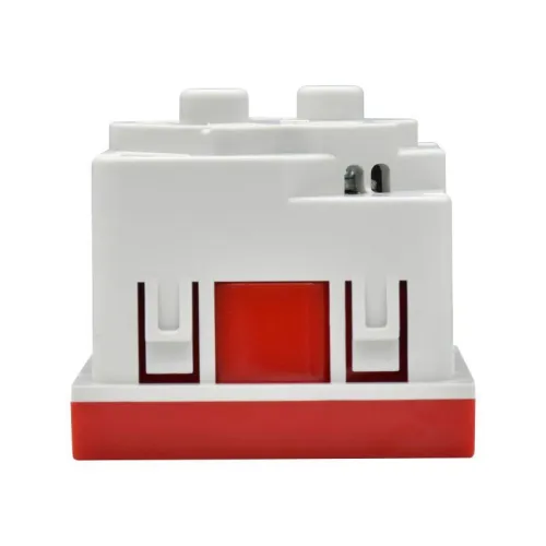 Розетка PRIMER 45град. с заземл. защ. шторки винт. зажим РКС-20-32-П-45 красн. IEK PR-KK40D-RSZH-2-2-45-K04 фото 3