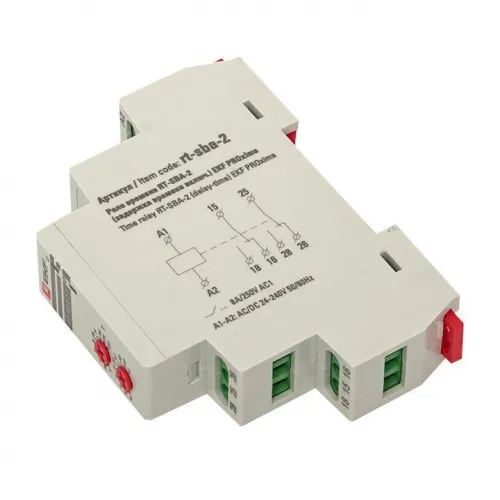 Реле времени RT-SBA-2 (задержка времени включ.) PROxima EKF rt-sba-2 фото 2