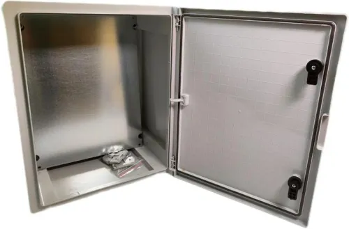 Корпус щита распределительного влагозащ. 400х500х245мм навесной пластик глухая дверца Cetinkaya Pano CP5004D фото 2