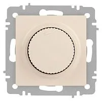 Светорегулятор поворотный СП Accent 6-401-02 600Вт 230В IP20 сл. кость Intro Б0063672