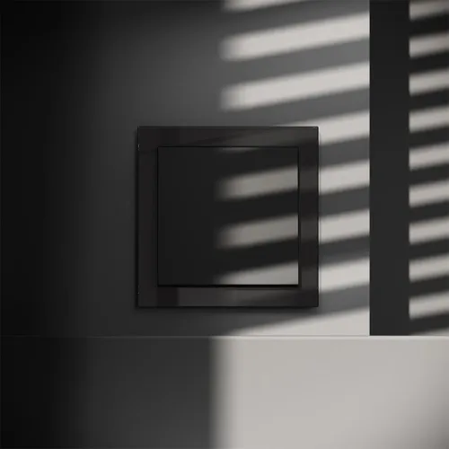 Выключатель 1-кл. СП S70 10А механизм черн. матов. Voltum VLS010108 фото 3