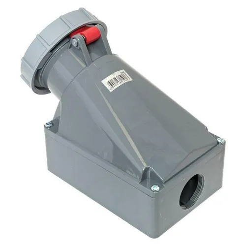 Розетка стационарная наружная 1352 3Р+РЕ+N 63А 380В IP67 PROxima EKF ps-1352-63-380 фото 7