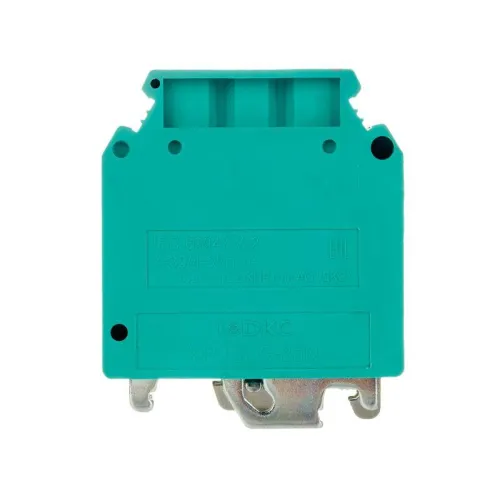 Клемма заземления винтовой зажим 2 точки подключения 35кв.мм DKC KRUSLG-35N фото 2