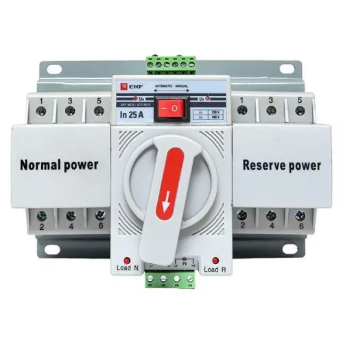 Устройство автоматического ввода резерва АВР 3п C 25А 400В MCB PROxima EKF ats-mcb-25c-3p-pro фото 7