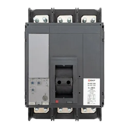 Выключатель автоматический 3п 1250/800А 50кА ВА-99C Compact NS PROxima EKF mccb99C-1250-800 фото 3