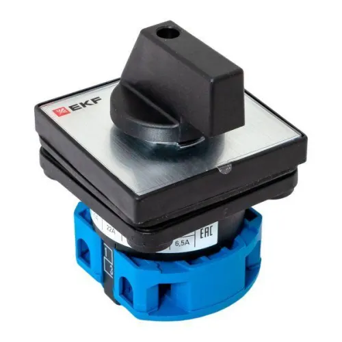 Переключатель кулачковый ПК-1-11 1п 25А "0-1" IP65 EKF pk-1-11-25-65 фото 7