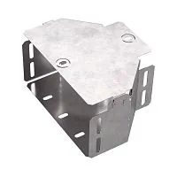 Переходник для лотка симметричный 200х100х100 с крышкой Стандарт Промрукав PR16.0475