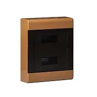 Щиток ОП Тусо 24мод. с двер. 370х302х95мм корич. Рувинил 68324К